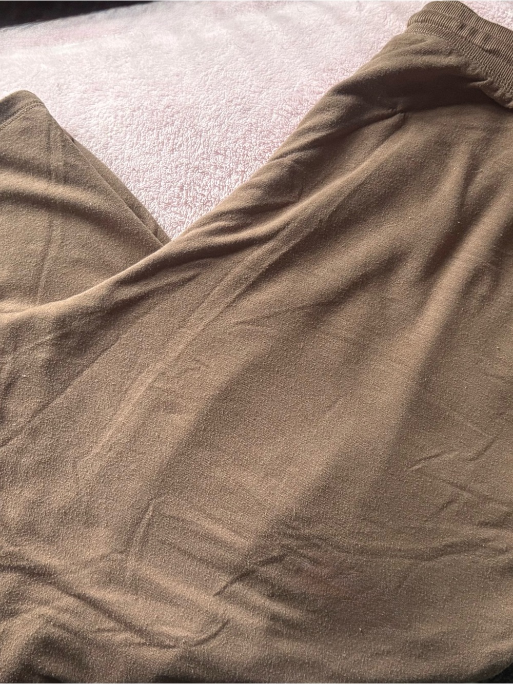 Beige Floppy Lounge Pants